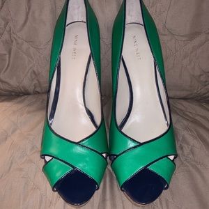 Green heels